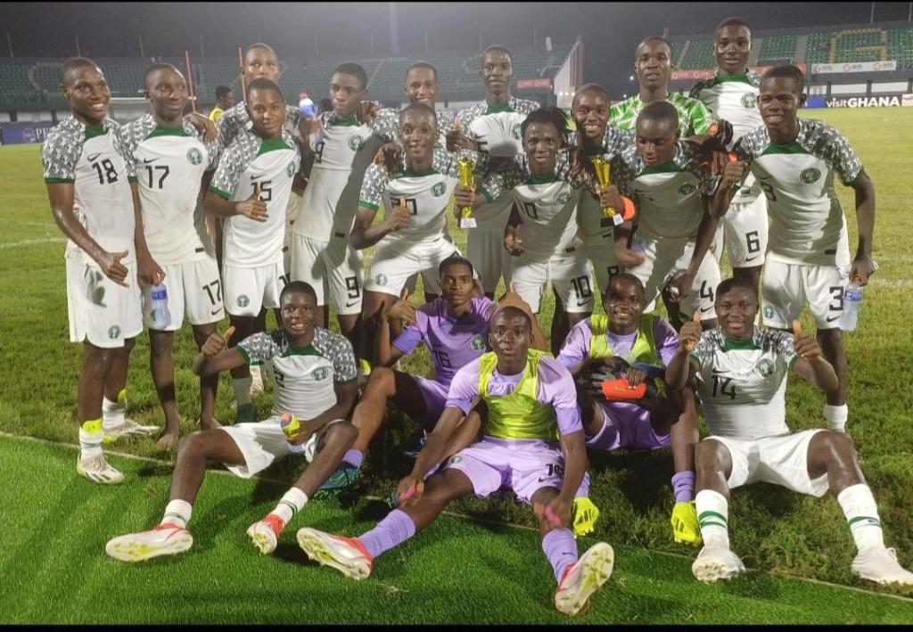 Golden Eaglets Target Outright Win to WAFU Under17 Semis